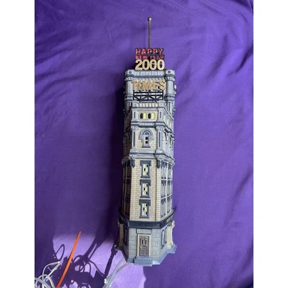 Dept 56 The Times Tower Times Square 2000 Special Edition Works See Desc. Xmas